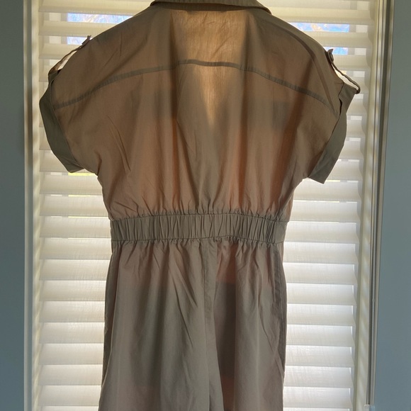 Zara - POPLIN CARGO JUMPSUIT - Picture 8 of 11